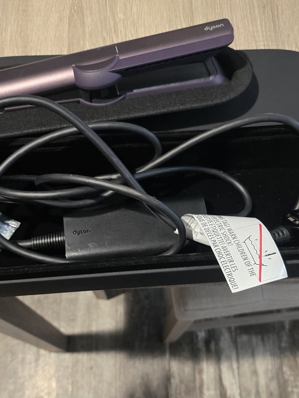 Dyson Purple Hair Straightener / Flat Iron